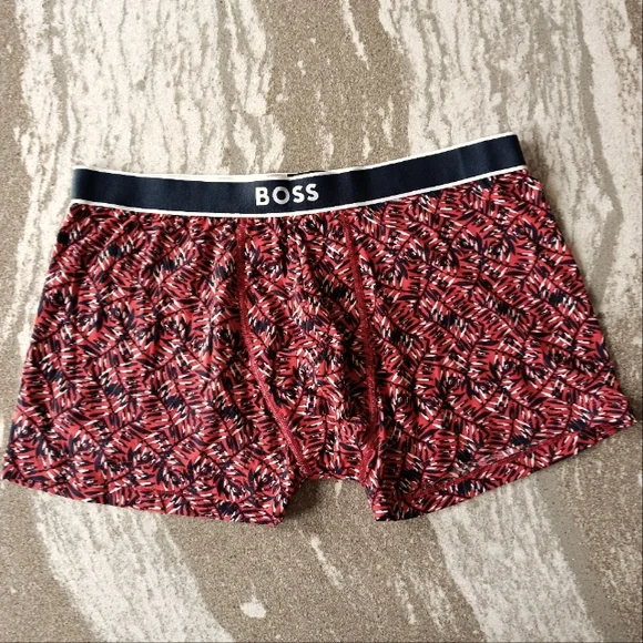 Hugo Boss Men's Organic Cotton Men's Boxer Trunk Underwear NEW Size XL - Picture 1 of 3
